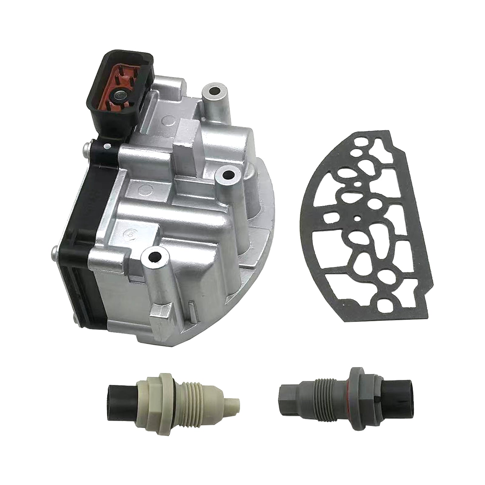 2008-2011 Caravan V6 3.3L 4 Spd FWD AWD A604 41TE Shift Solenoid Block & Input Output Speed Sensors transmission