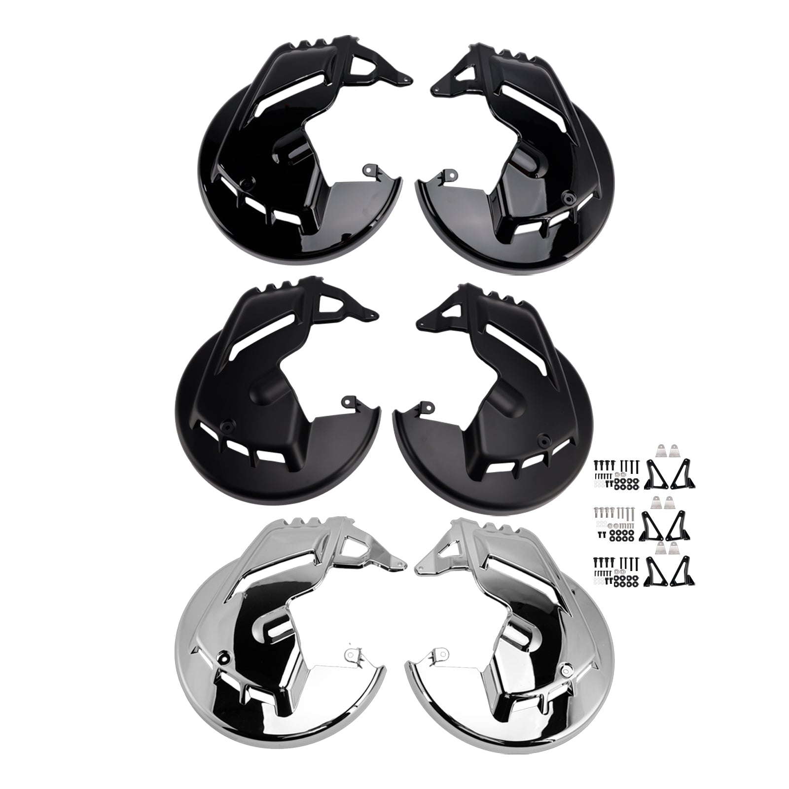 2001-2015 For Honda Goldwing and Goldwing Tour models Front Brake Disc Rotor Covers