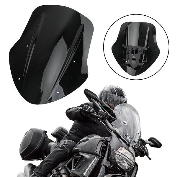 2014-2018 Ducati Diavel Carbon Windshield Windscreen Wind Defector protection