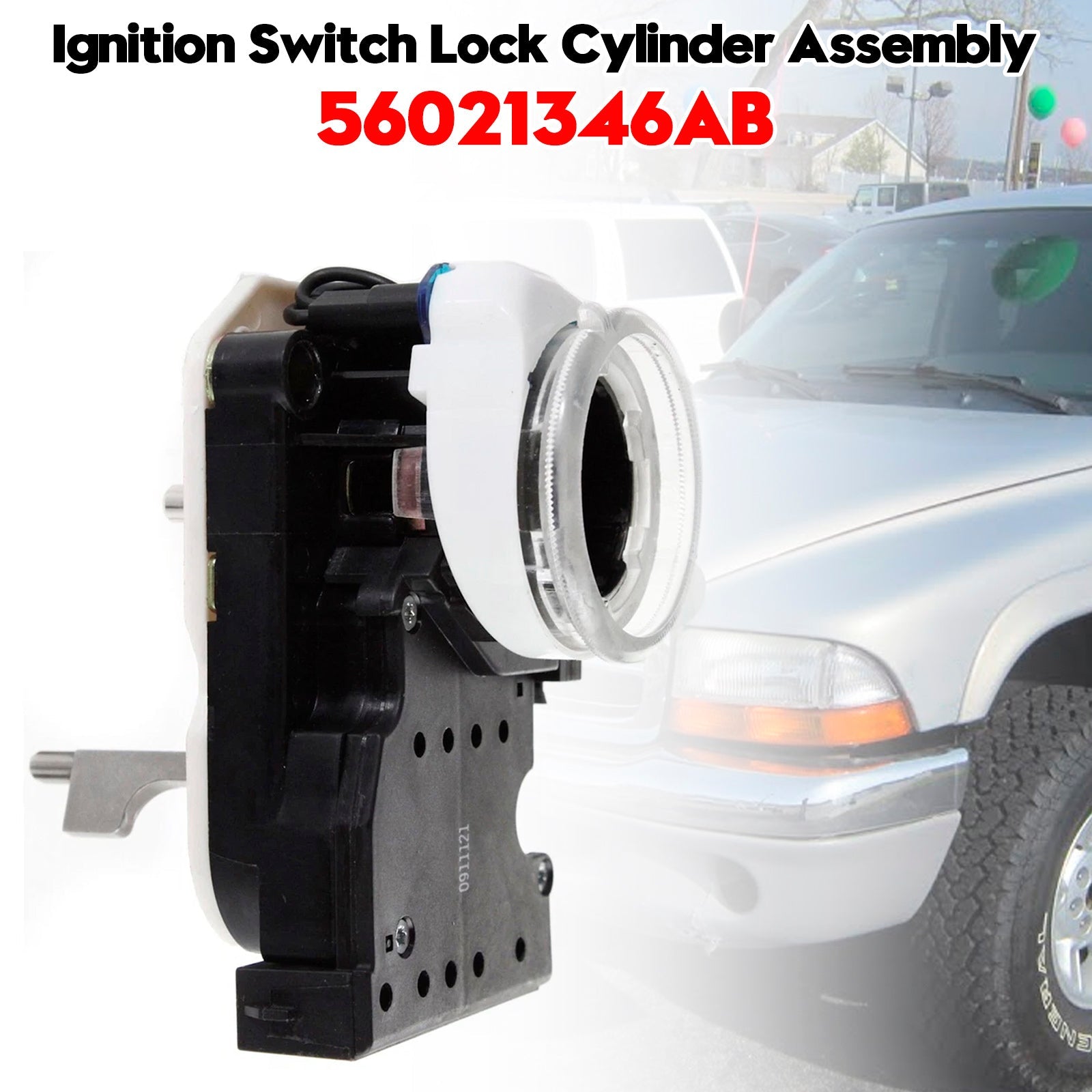 Ignition Switch Lock Cylinder Assembly 56021346AB For Dodge Ram 1500 2500
