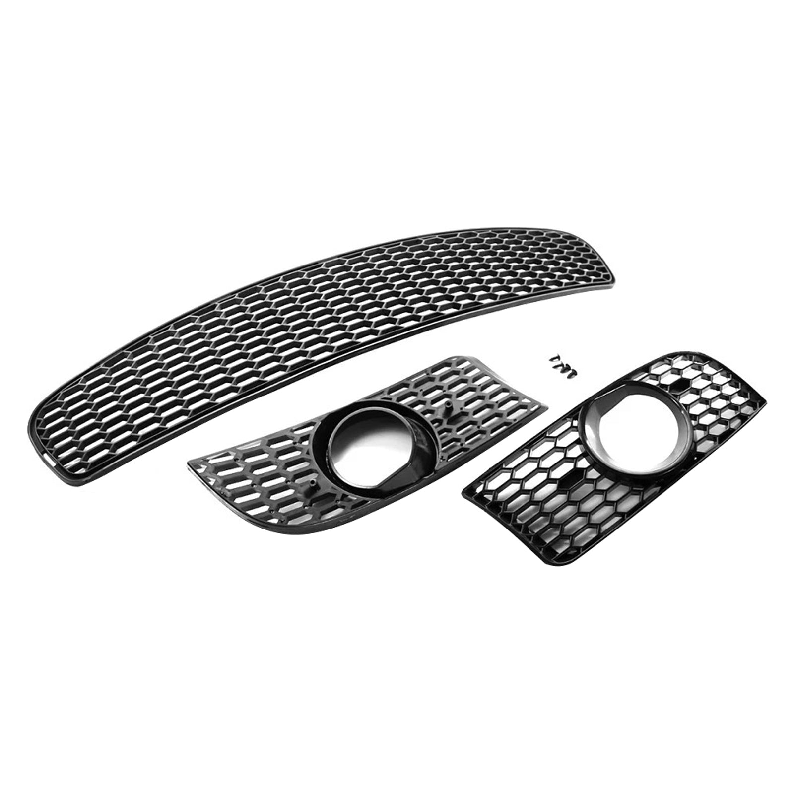 2009-2011 For BMW 3 Series E90 E92 E93 M3 Style Front Bumper Lower Grille Set