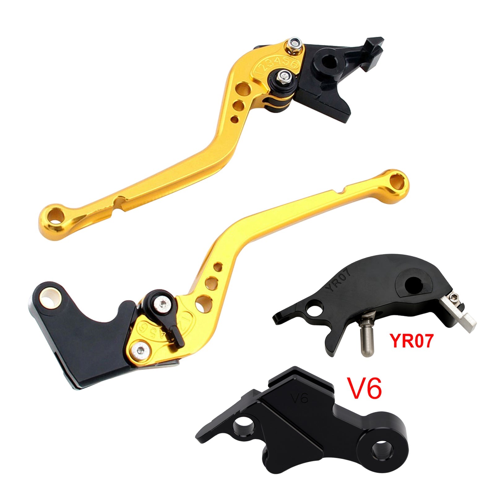 Long Clutch Brake Lever fit for YAMAHA XSR900 XSR900GP MT-09 MT-09SP 2024-2025