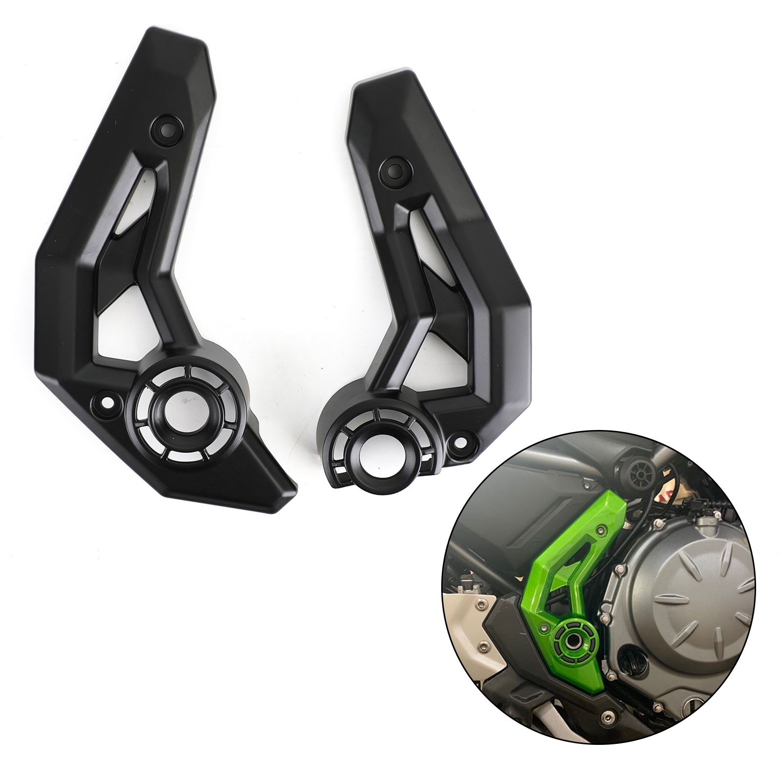 2017-2020 Kawasaki Z650 Ninja 650 Motorcycle Frame Side Cover Guard Fairing Generic