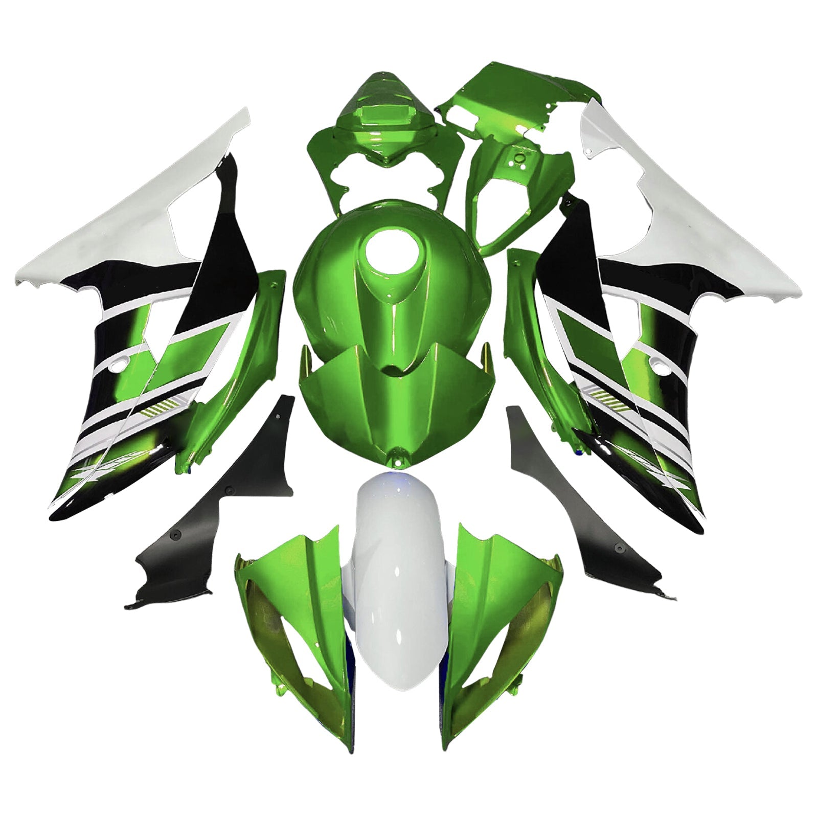 Injection Fairing Kit Bodywork Plastic ABS For Yamaha YZFR6 YZF-R6 2008-2016