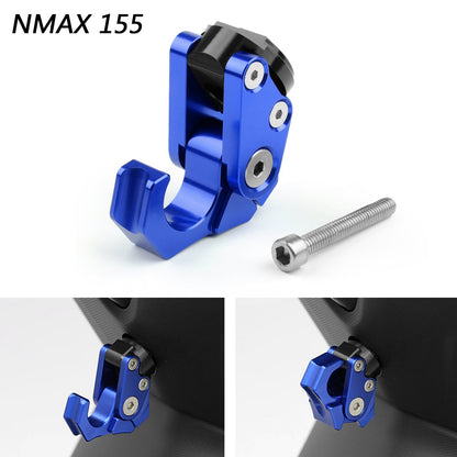 CNC Aluminum Motorcycle M6 Carry Helmet Bottle Hanger Holder Hook Universal