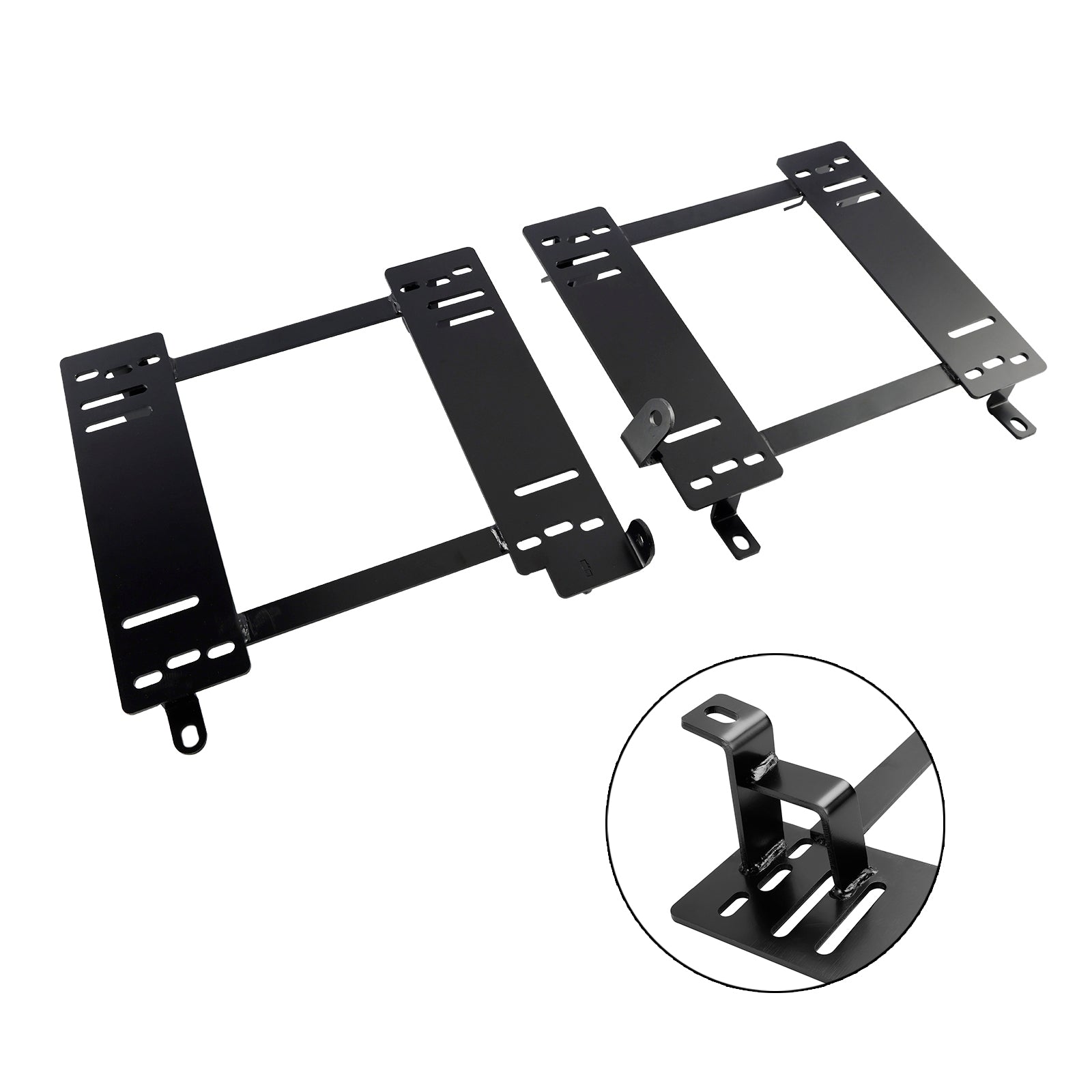 2015-2021 Polaris Slingshot Driver Passenger Seat Brackets Steel Mount Set