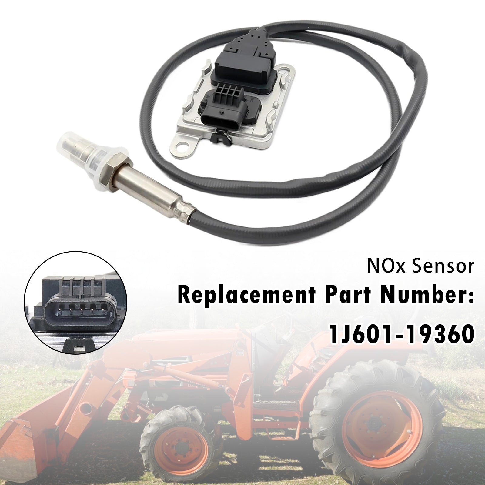 1J601-19360 Nitrogen Oxide Sensor NOX Sensor For Kubota Tractor
