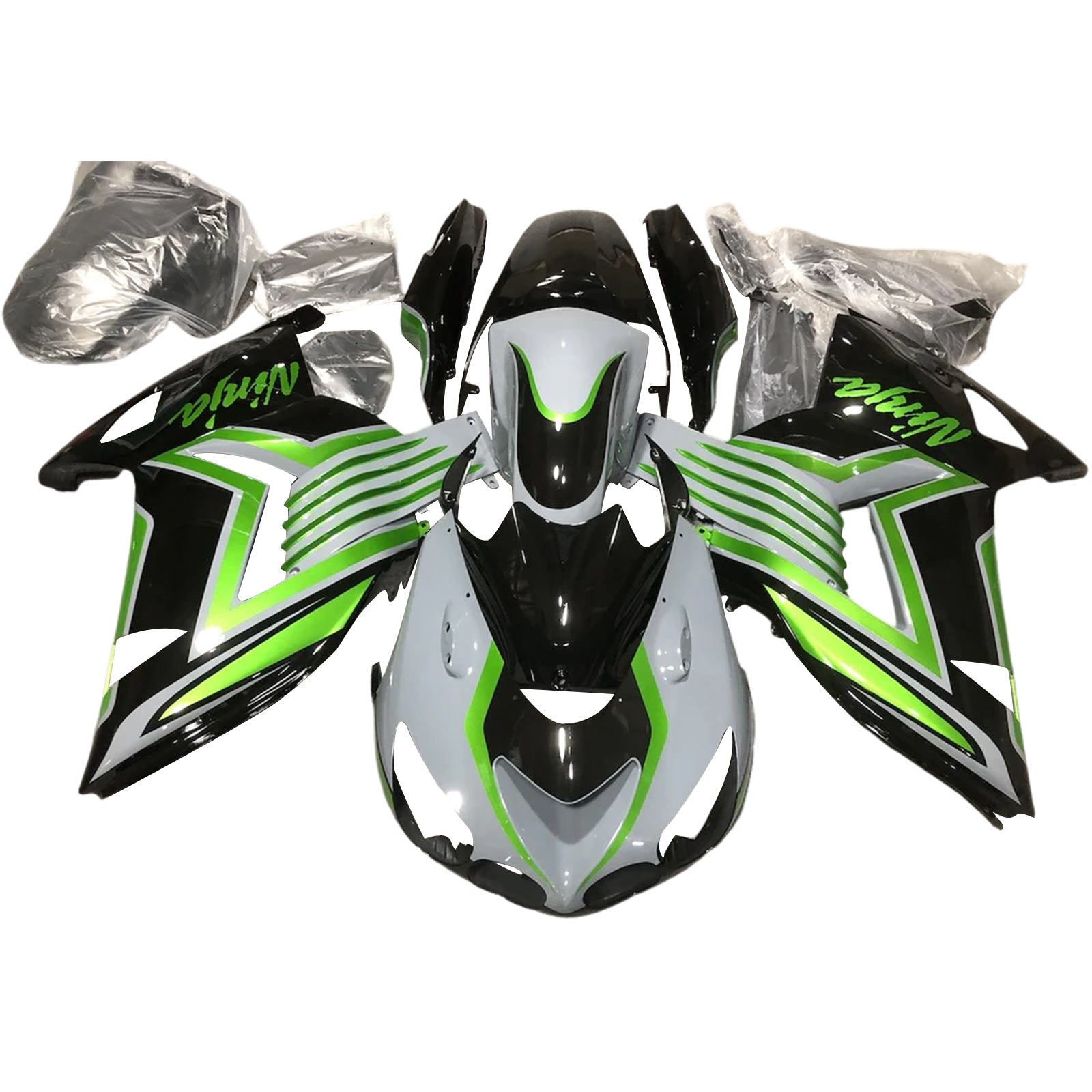 2012-2025 Kawasaki ZX14R Injection Fairing Kit Bodywork Plastic ABS #104