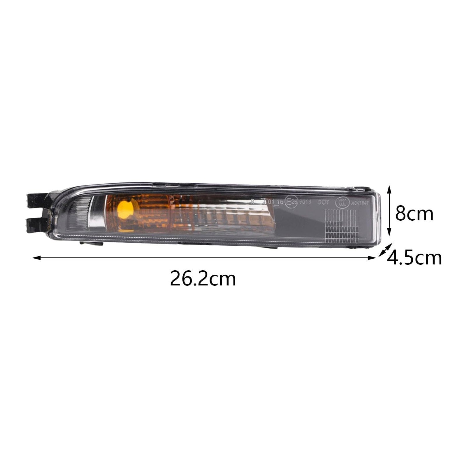 2012-2019 VW Beetle Pair Front Bumper Turn Signal Light Without Bulbs 5C5953041A