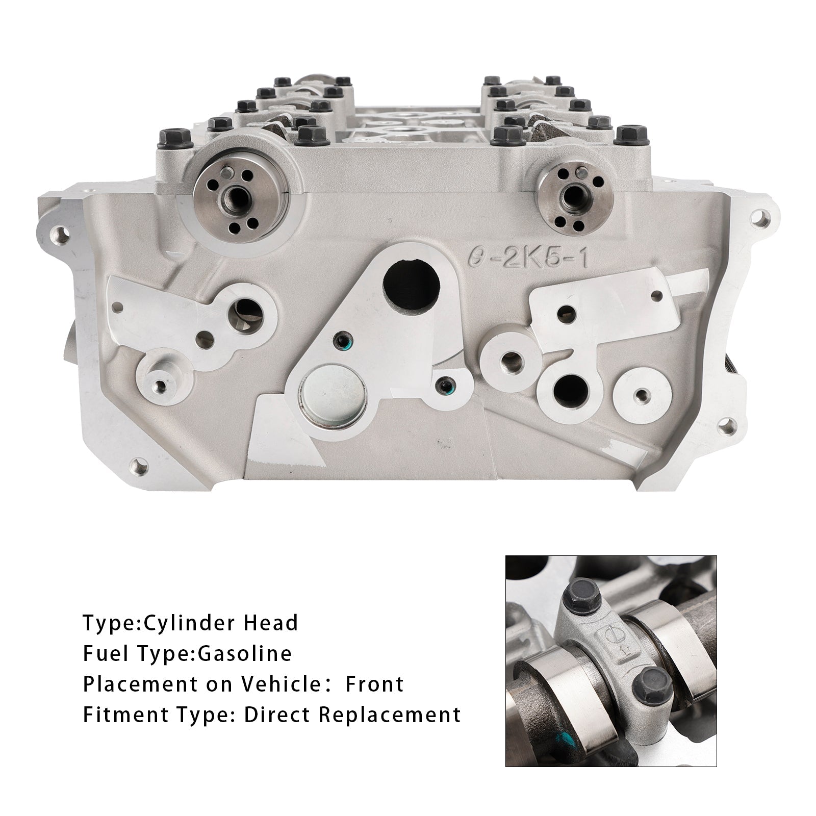 2011-2016 Hyundai Sonata 4-Door 2.4L Cylinder Head Assembly w/Head Gasket Bolts Kit G4KJ 221002G510