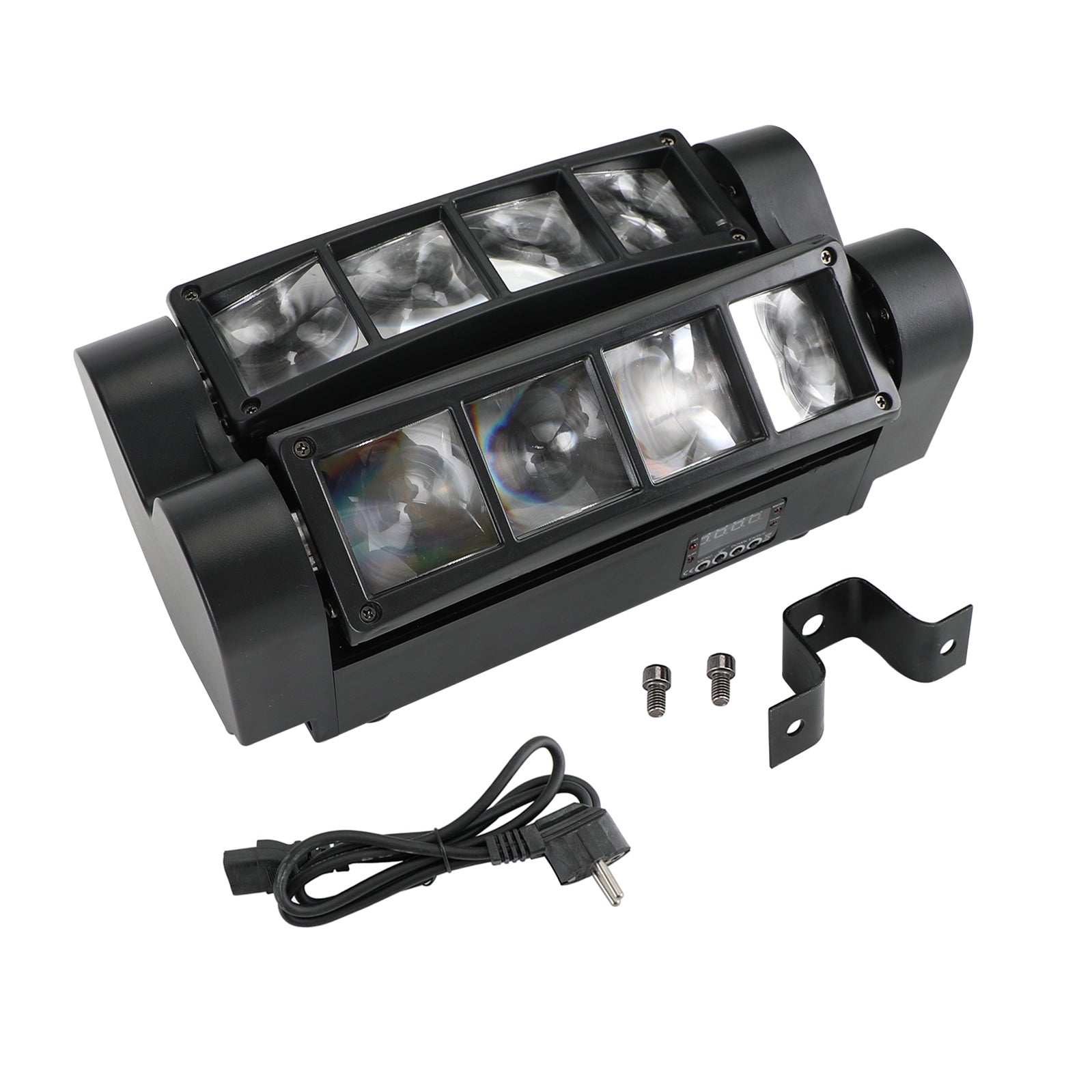 80W 8LED RGBW Spider Moving Head Stage Lighting Beam DMX Disco Party DJ Lighting