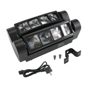 80W 8LED RGBW Spider Moving Head Stage Lighting Beam DMX Disco Party DJ Lighting