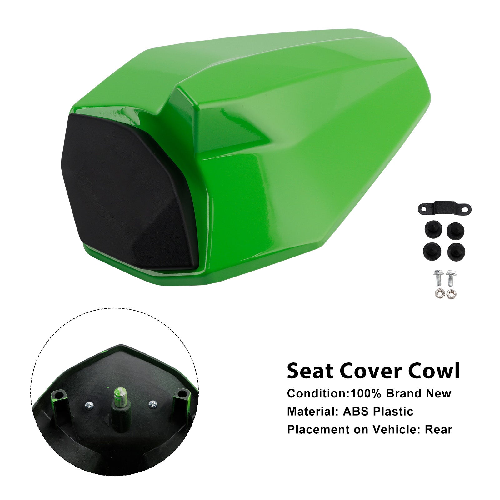 Racing Tail Rear Seat Fairing Cowl for Kawasaki ZX25R ZX4R ZX4RR 2020-2025