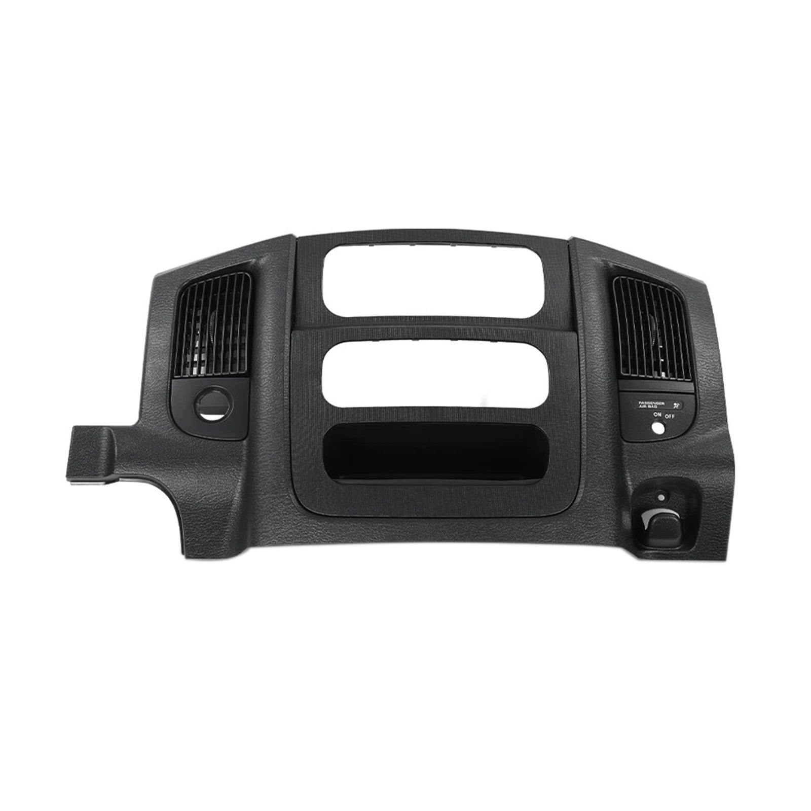 2002-2005 Dodge Ram 1500 Center Dash Radio Trim Air Vent Bezel Panel Black