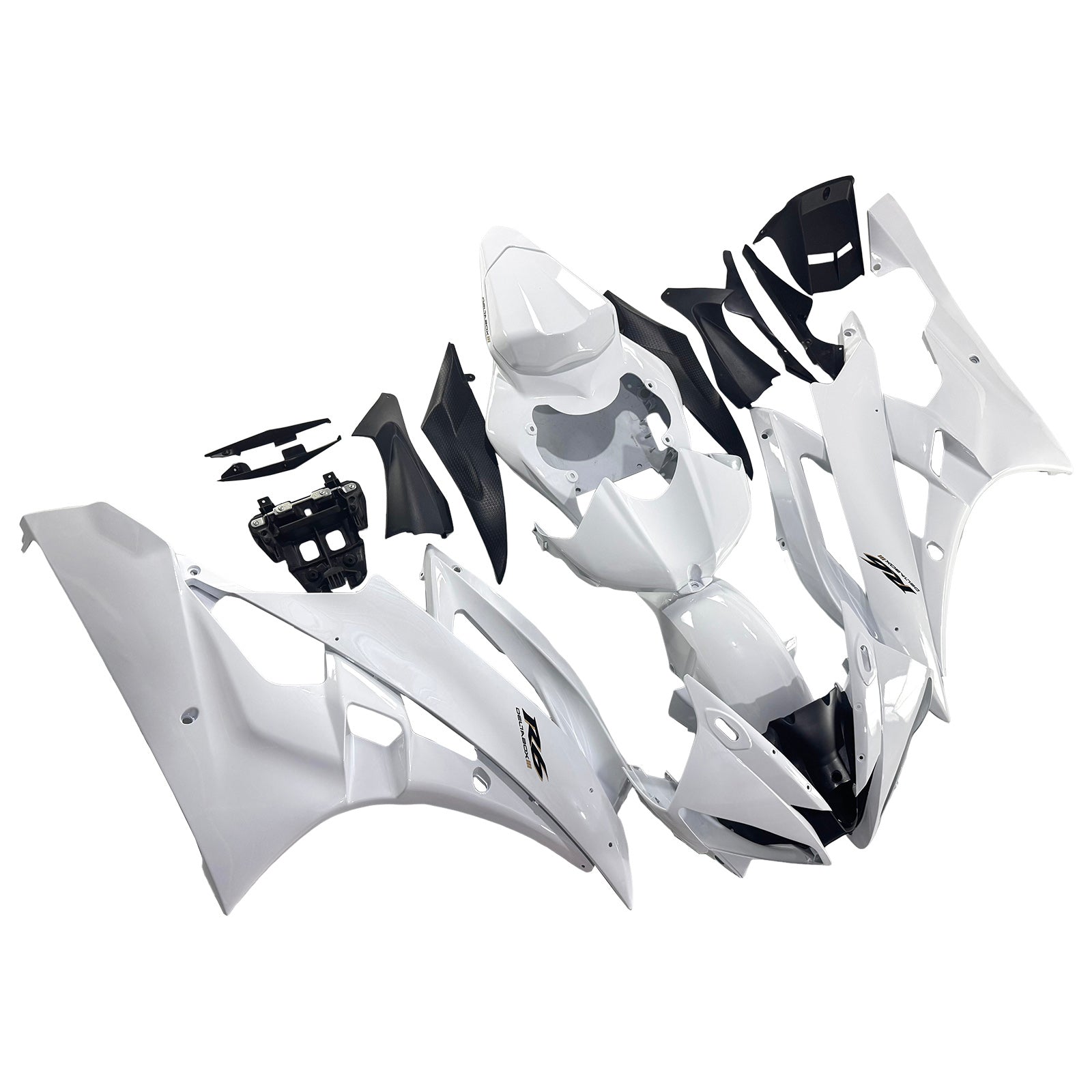 Injection Fairing Kit Bodywork Plastic ABS fit For Yamaha YZF 600 R6 2006-2007