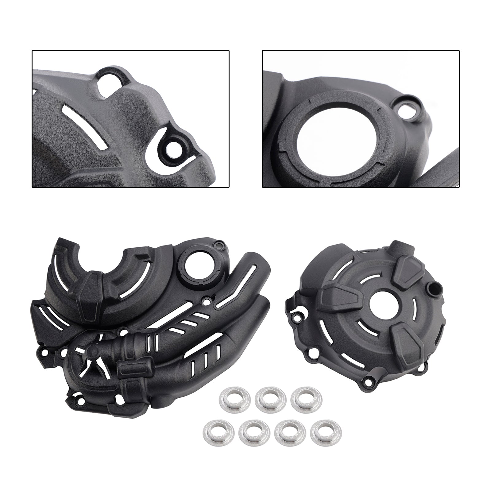 2019-2024 YAMAHA MT-07 Engine Guards Protective Engine Housing Black