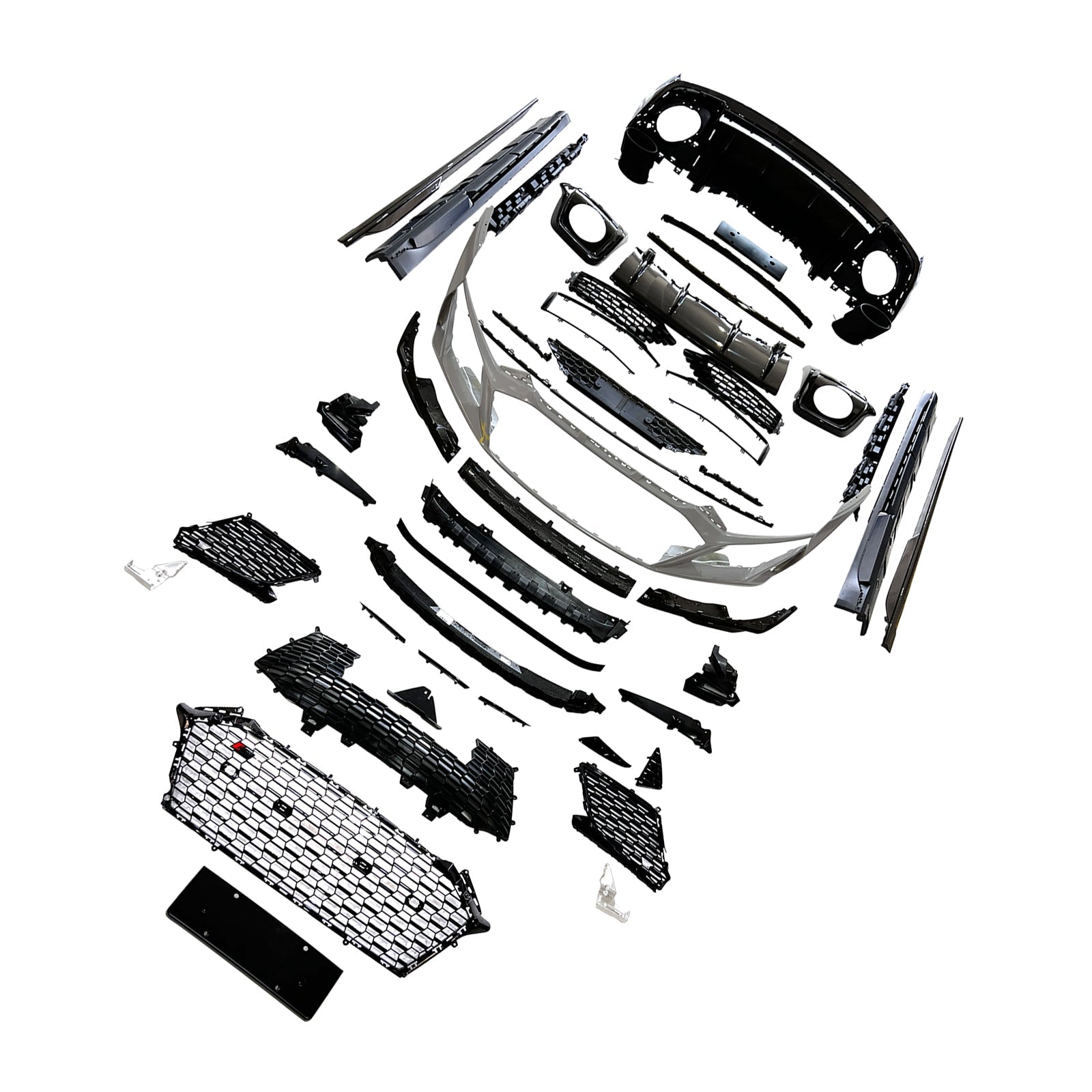 Fit AUDI R8 4S 2016-2020 Upgrade To 2021-2024 Body Kit Bumper