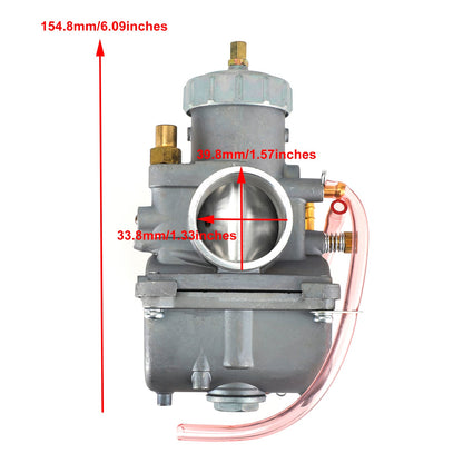 Carburetor Carb fit for Mikuni VM34 34mm Honda Yamaha Kawasaki Suzuki