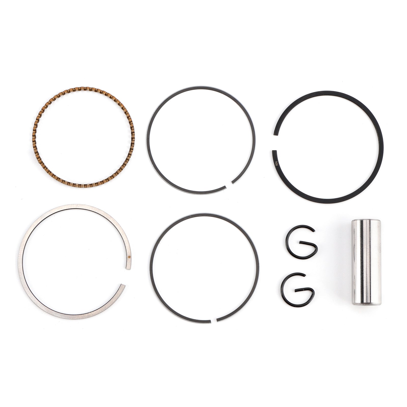 2018 SYM (Sanyang) Fiddle II 50 AIR 4T E4 50cc Cylinder Piston Gaskets Top End Kit 12101-AMA-000 13010-A1A-000