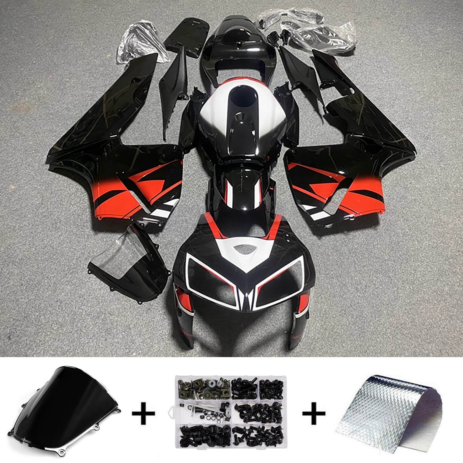 Injection Fairing Kit Bodywork Plastic ABS For Honda CBR600RR 2005-2006 F5