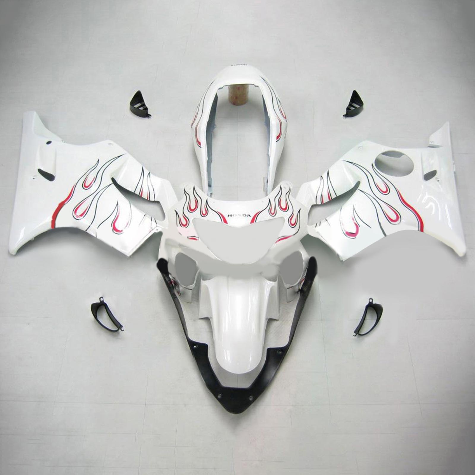 1999-2000 Honda CBR600F4 Amotopart Injection Fairing Kit Bodywork Plastic ABS #110