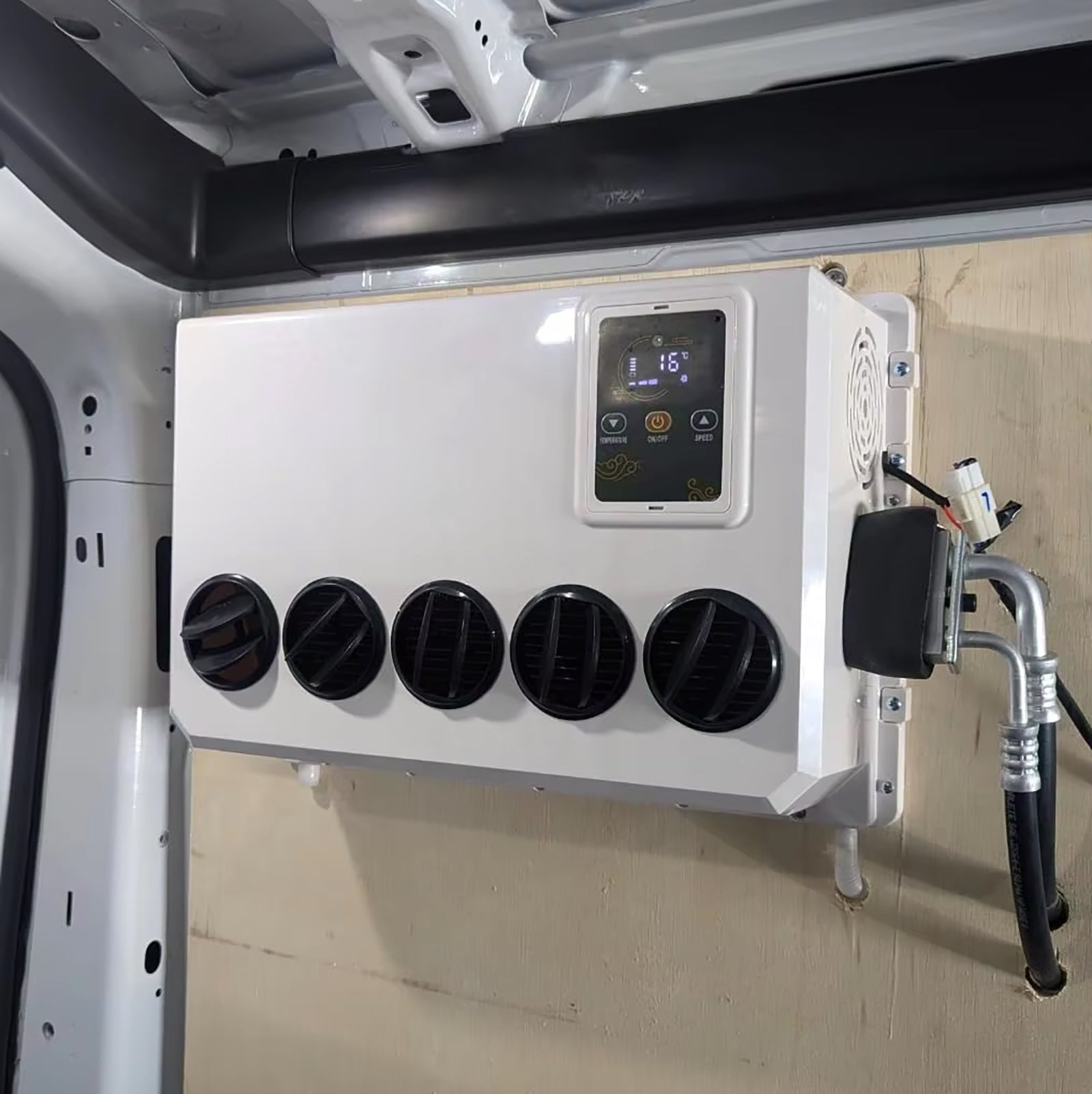 DC 24V RV Air Conditioner 13000btu Truck Split AC For Camping Trucks RVs Trailer