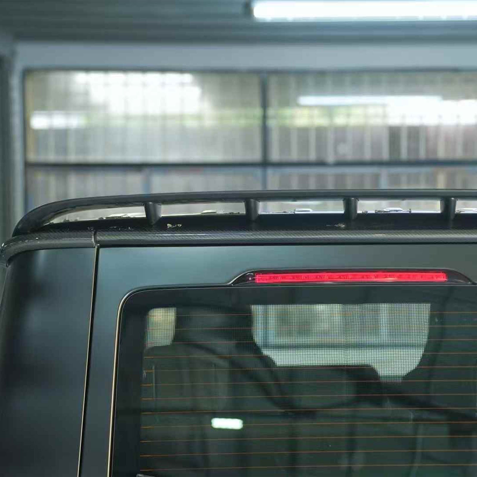 2025+ Fit Mercedes Benz G-Class W465 580 Carbon Fiber Rear Roof Spoiler Wing