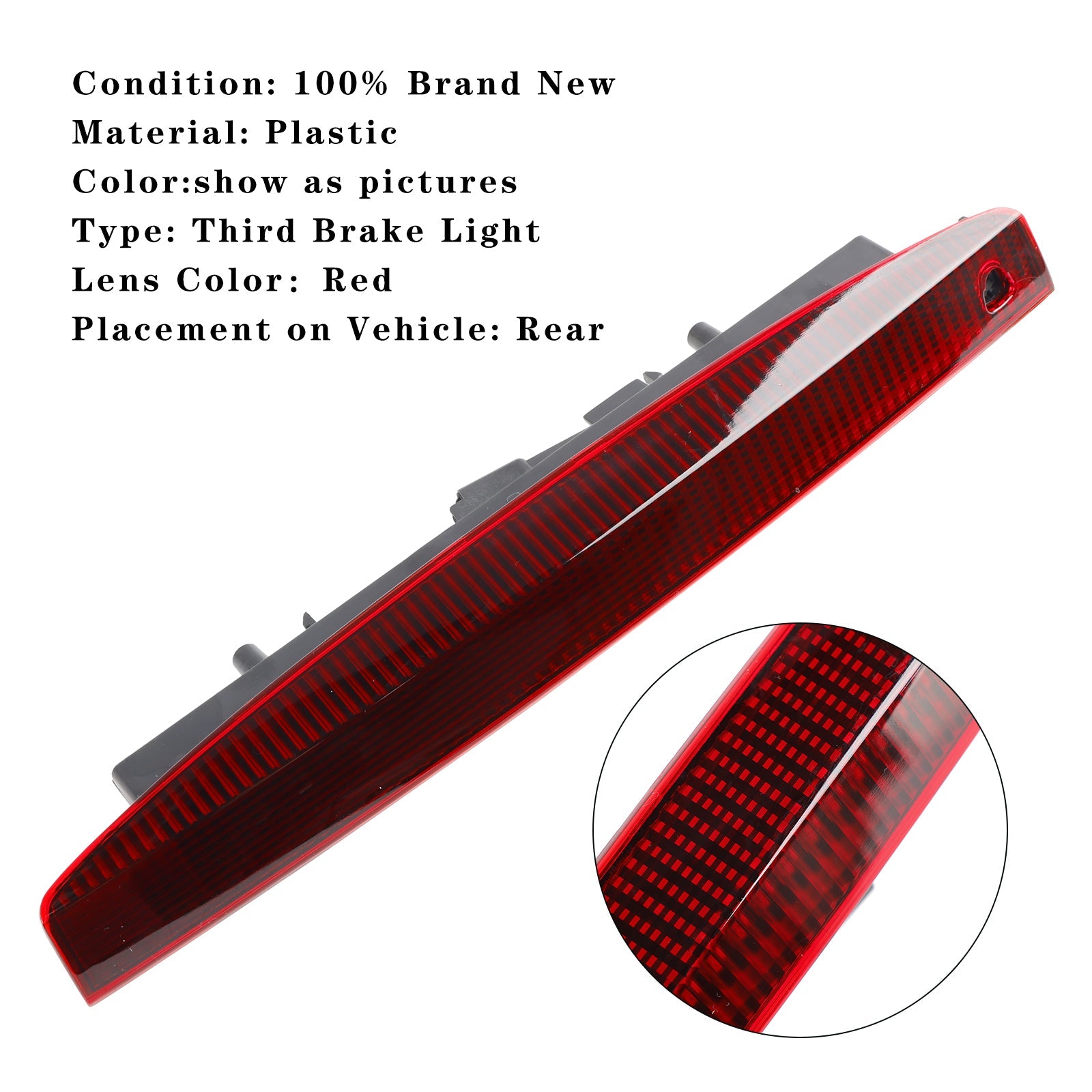 2003-2009 Renault Megane MK II 5-door Estate / Grandtour (KM0/1_) Red LED High Level Third Brake Stop Light 8200175538