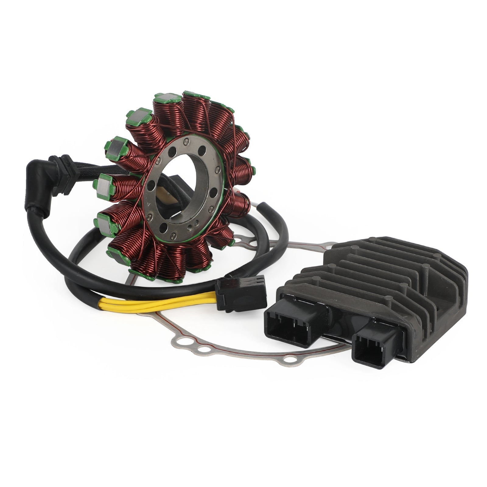 2011 Honda CBR1000RR 3AC Fireblade Magneto Stator+Voltage Regulator Rectifier+Gasket 31120-MFL-D21