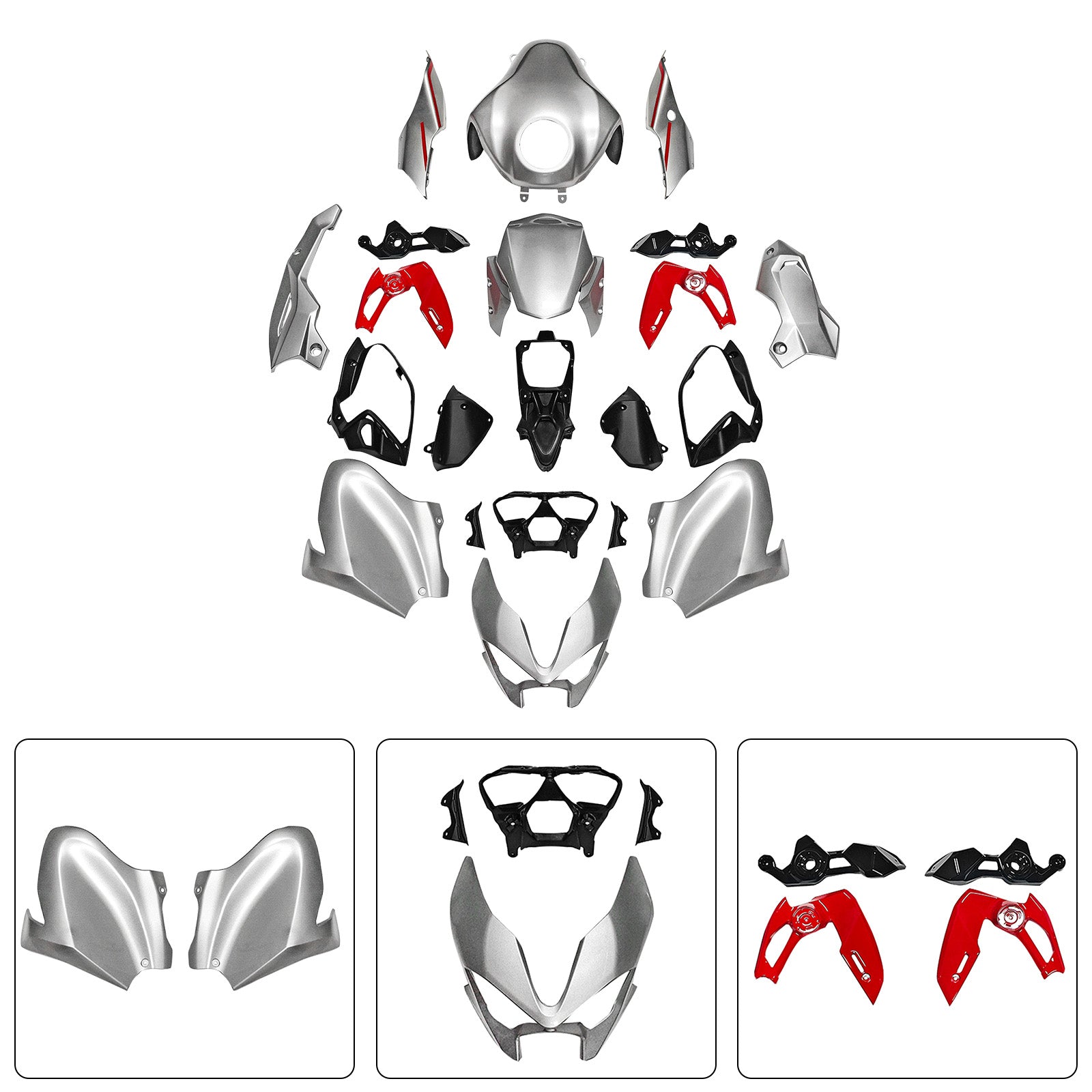 Injection Bodywork Fairing Kit for Kawasaki Z900 2025-2026