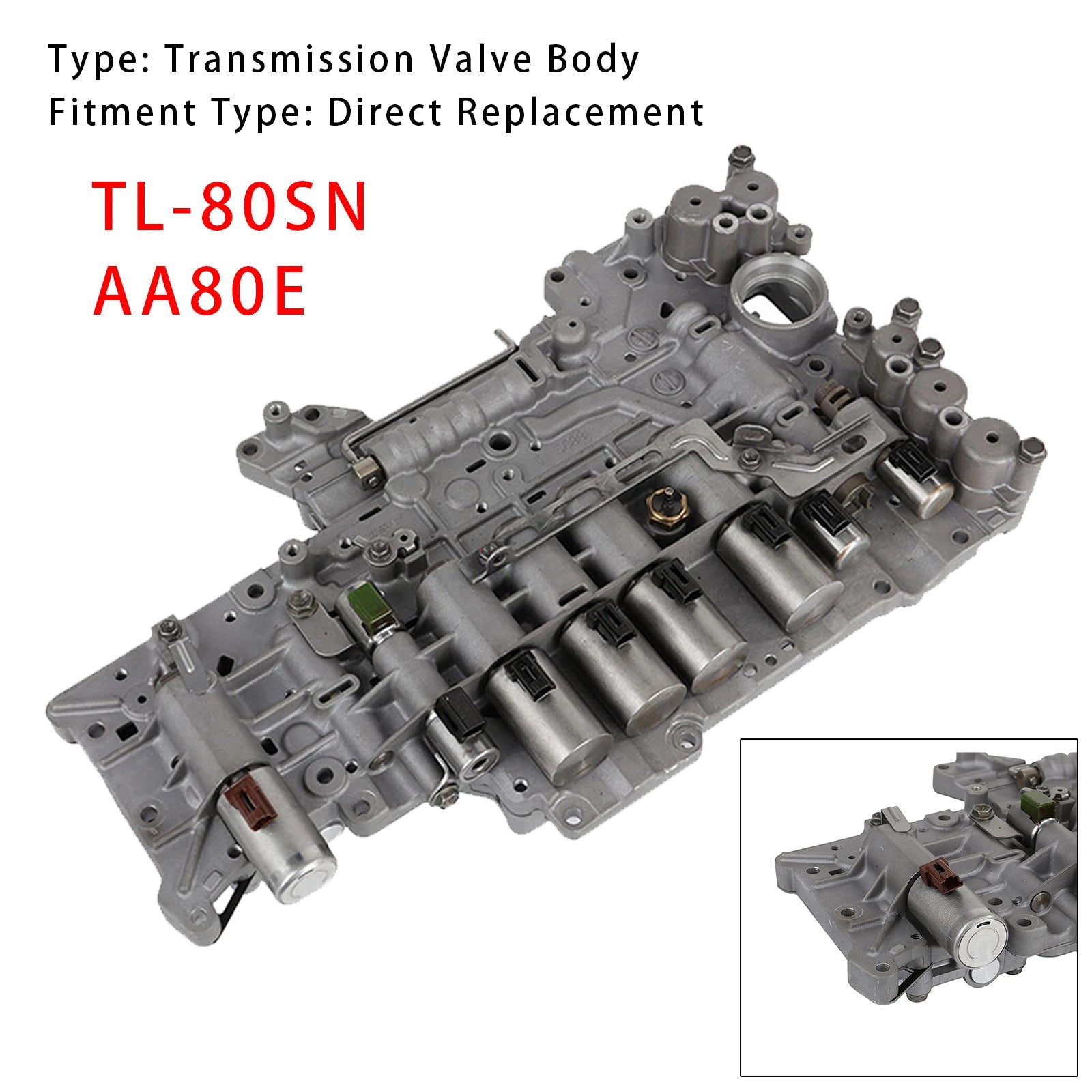 2007-2011 LEXUS IS 8 SP RWD V8 5.0L Transmission Valve Body TL-80SN AA80E 24269992