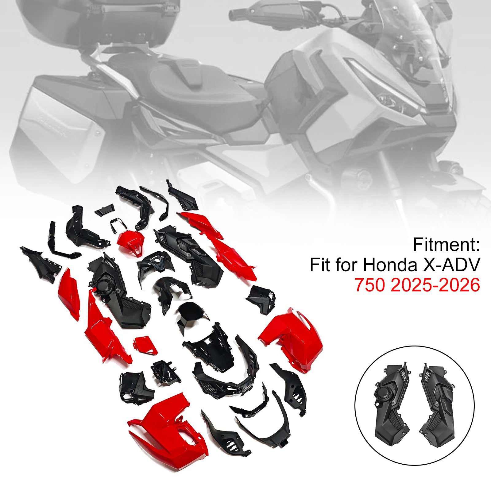Injection Bodywork Fairing Kit for Honda X-ADV 750 2025-2026