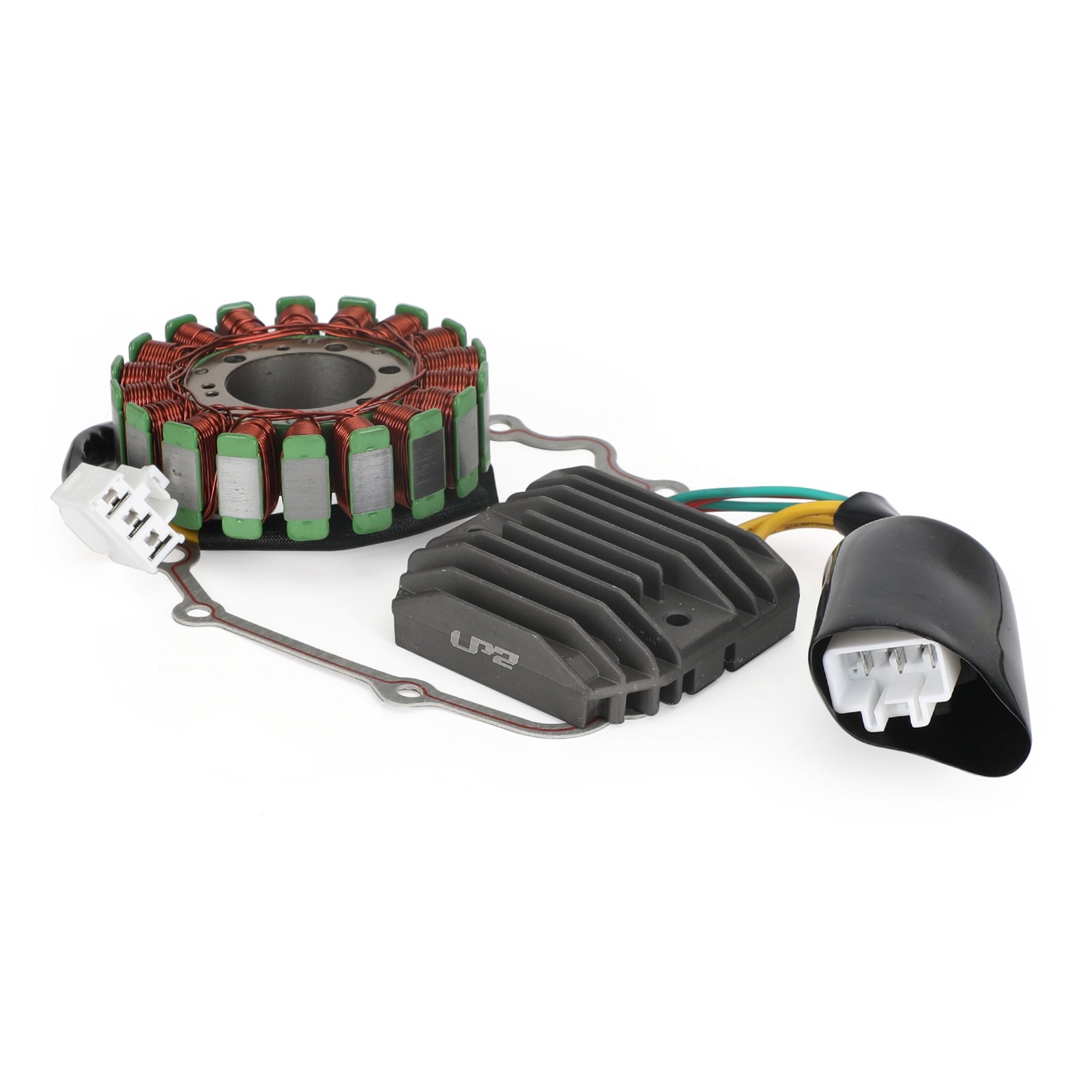 2005-2006 Honda CBR600RR CBR600 RR5/RR6 (Radial Caliper)Stator+Voltage Regulator Rectifier+Gasket 31120-MEE-003