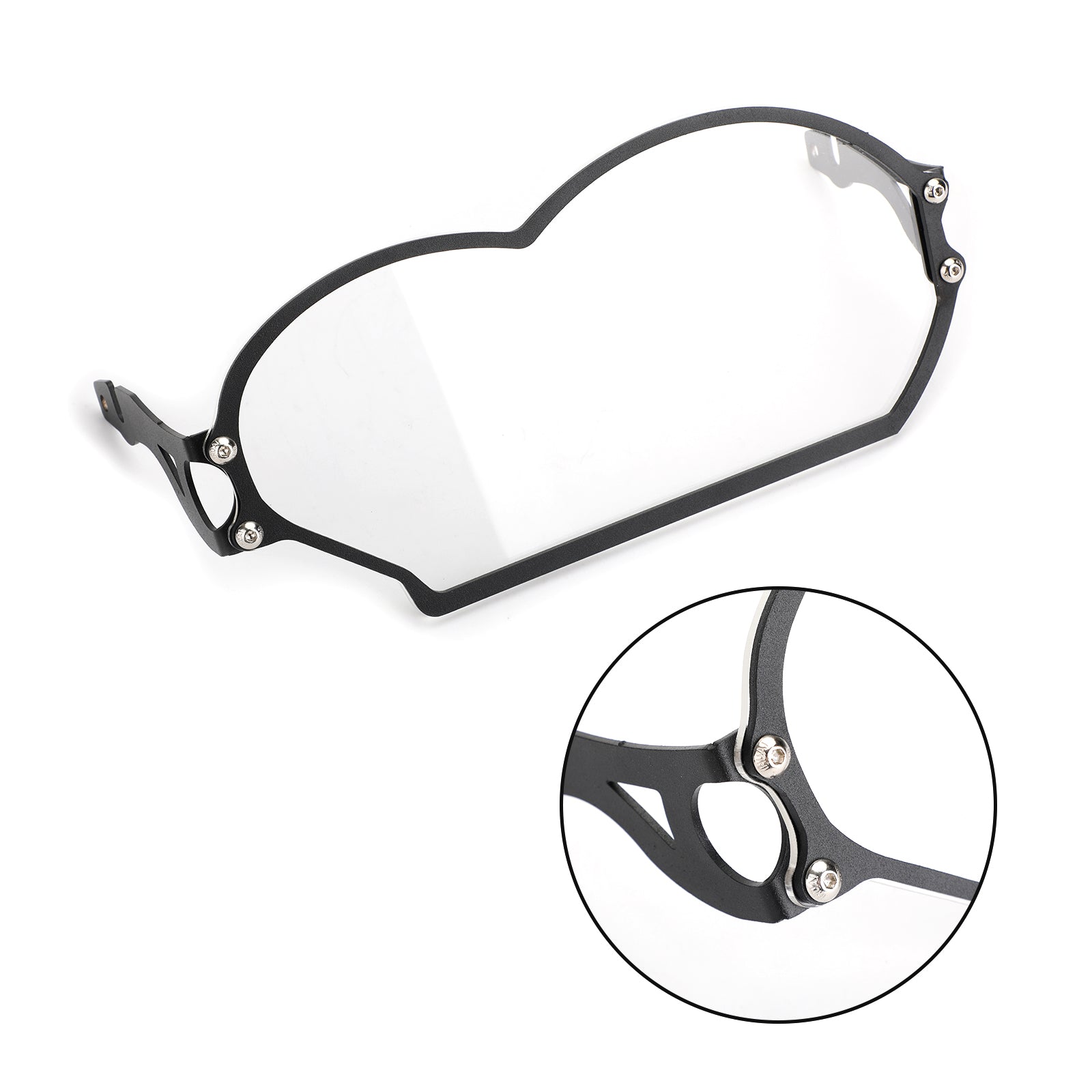 2004-2012 BMW R 1200 GS/ADV Tranparent Headlight Guard Protector Cover Generic