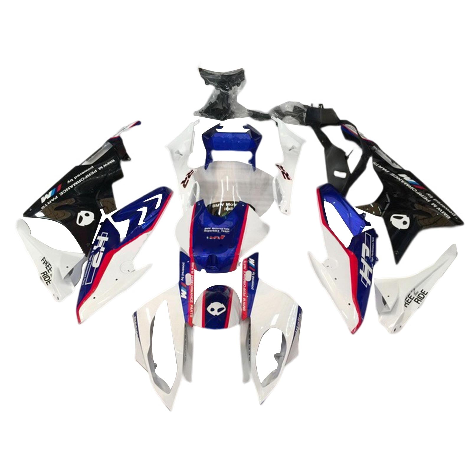2017-2018 BMW S1000RR Fairing Kit Bodywork Plastic ABS