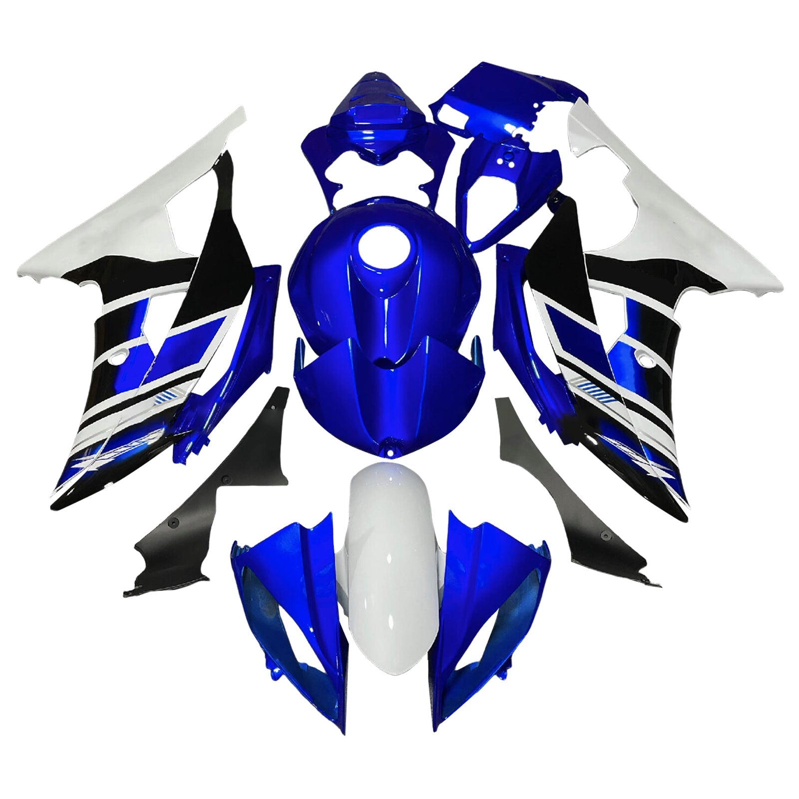 Injection Fairing Kit Bodywork Plastic ABS For Yamaha YZFR6 YZF-R6 2008-2016