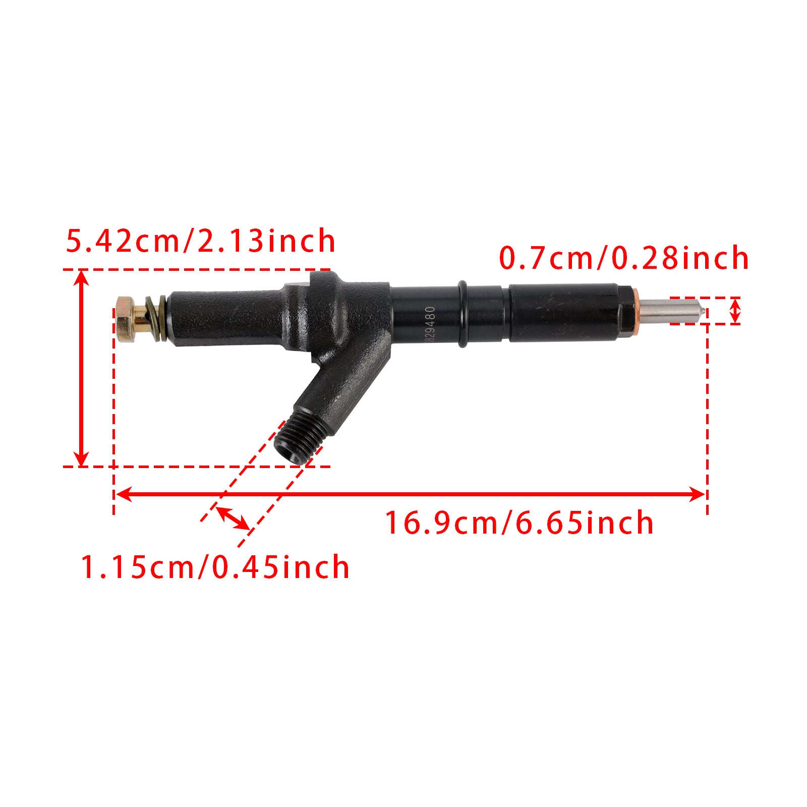 1Pcs Fuel Injector For ISUZU 4JH1 Engine 105118-8210 97382948 8973829480