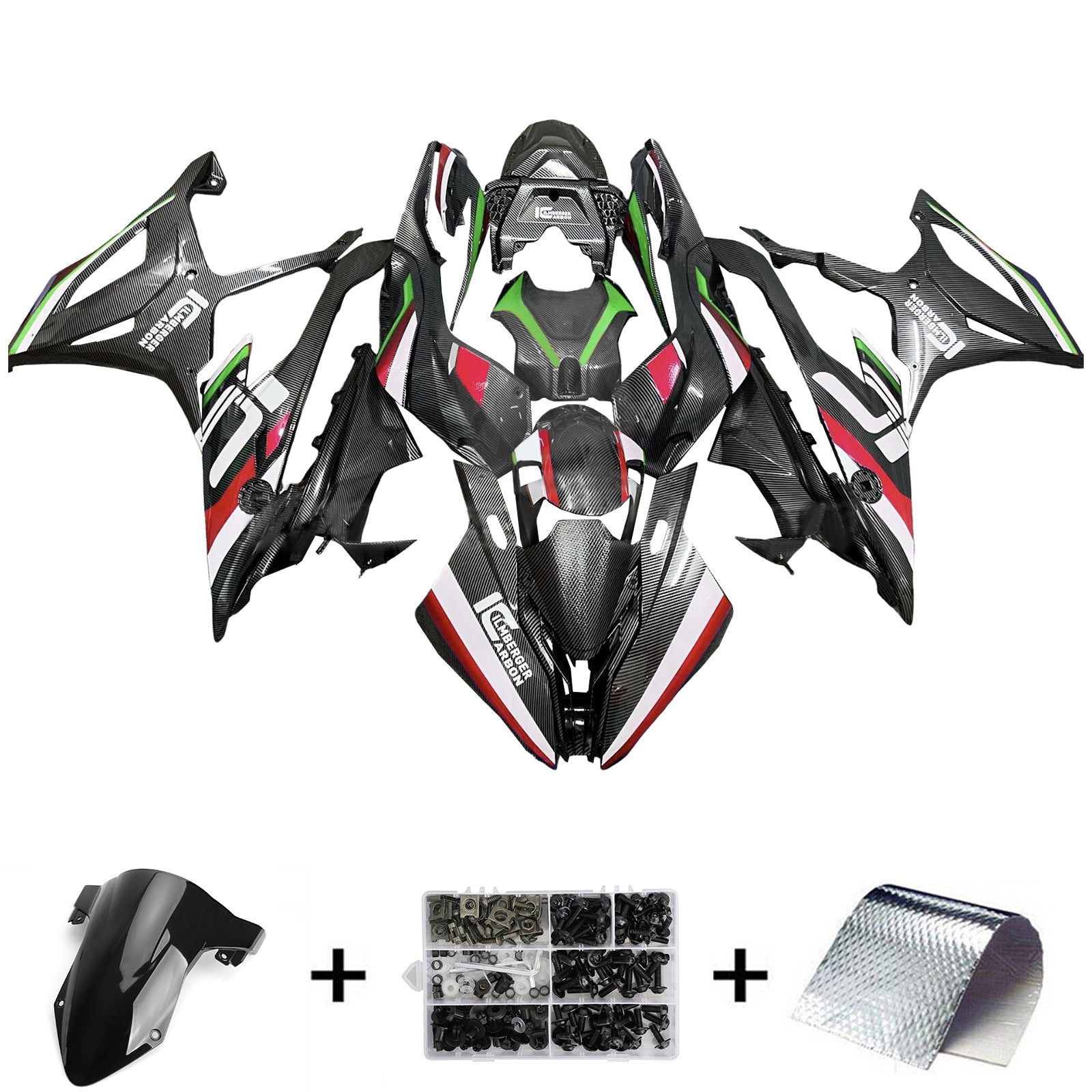 2019-2022 BMW M1000RR S1000RR Injection Fairing Kit Bodywork Plastic ABS