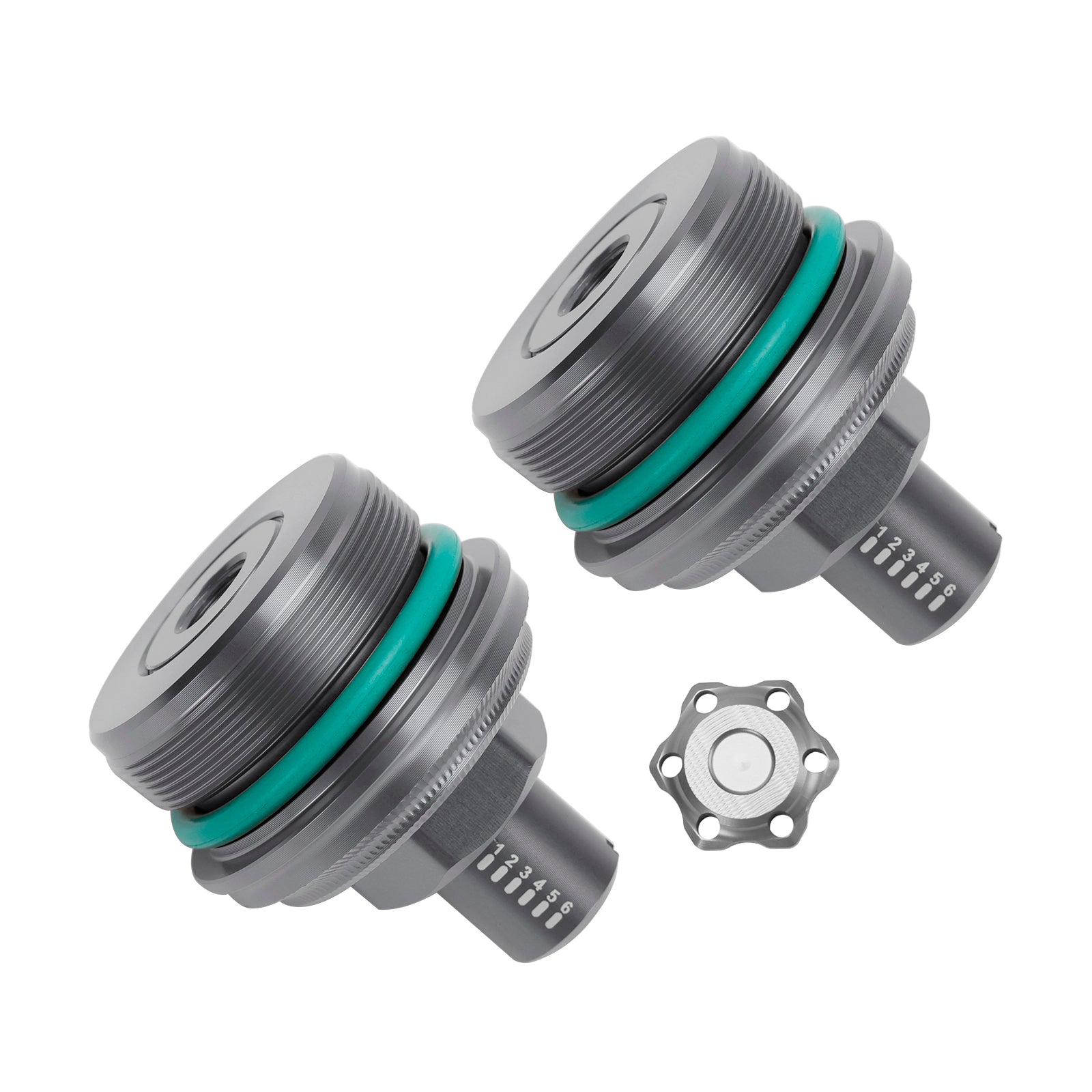 2019-2023 Yamaha Mt-03 Mt 03 2Pcs Fork Preload Adjuster Bolt Screw Cnc