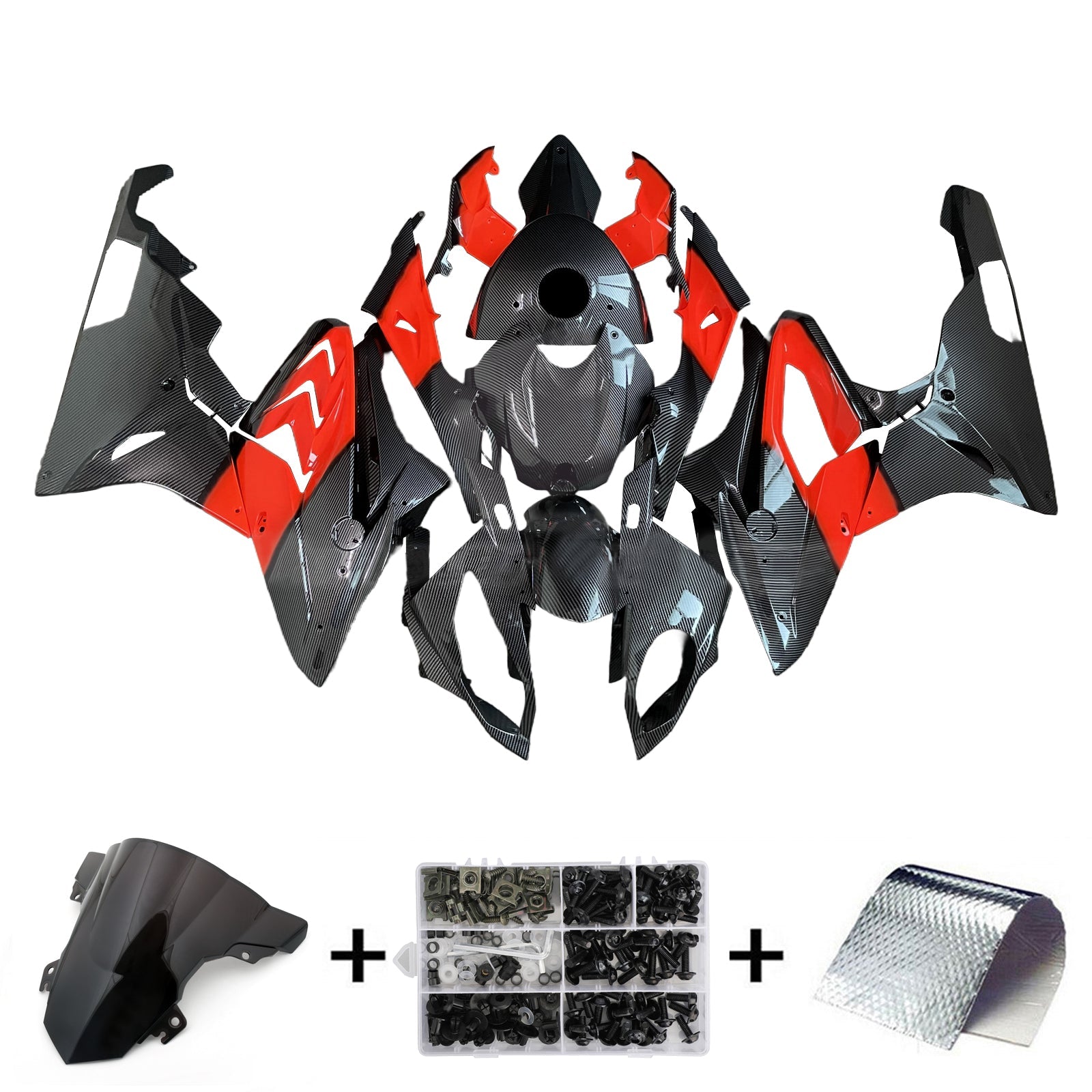 2017-2018 BMW S1000RR Injection Fairing Kit Bodywork Plastic ABS