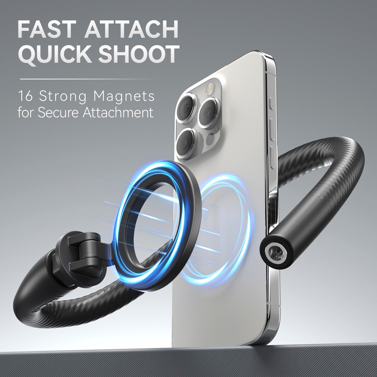 Flexible Magnetic Suction Quick Disassembly Holder Camera Winding Fixed Bracket
