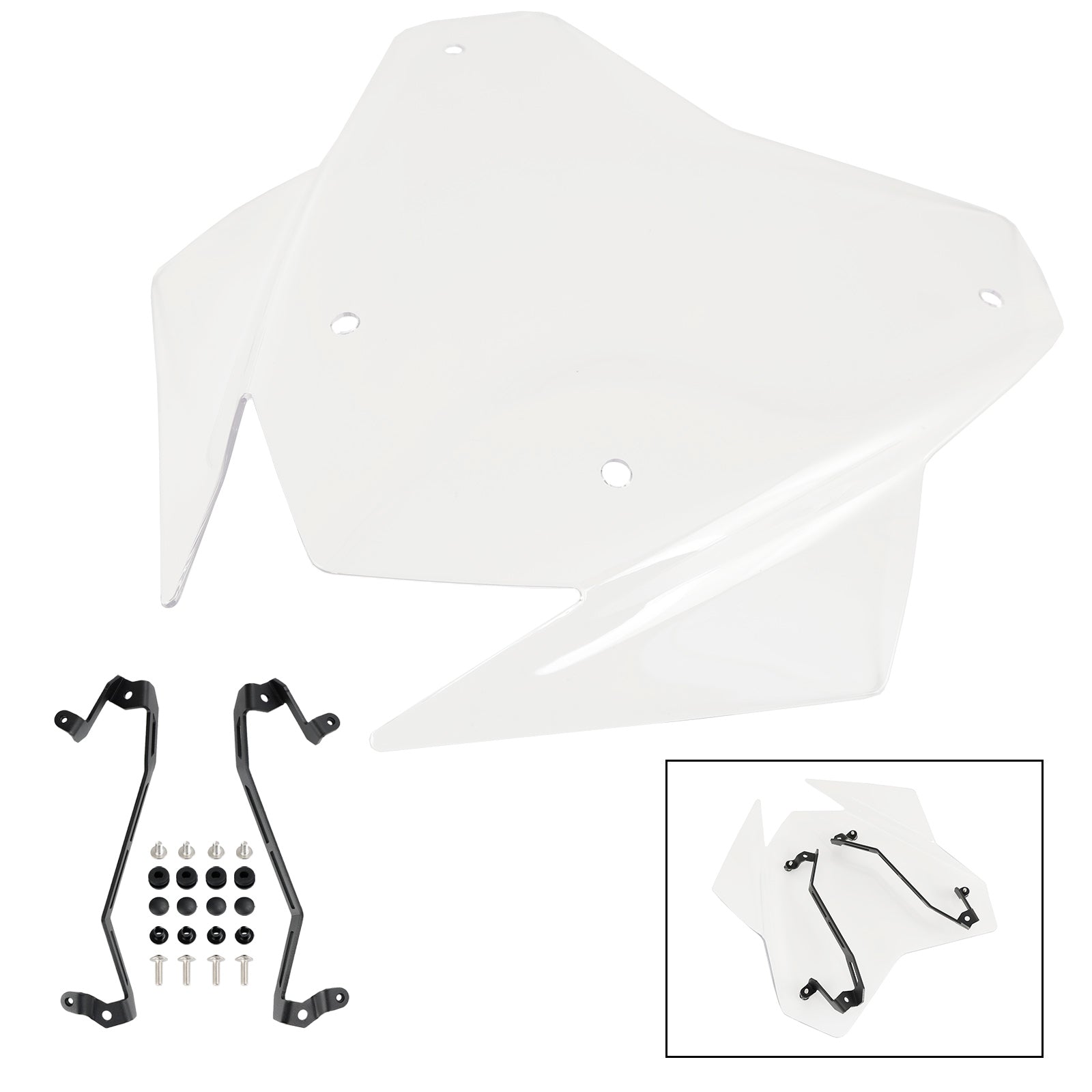 2021-2023 DUCATI MULTISTRADA V4/S/S SPORT Windshield WindScreen Generic