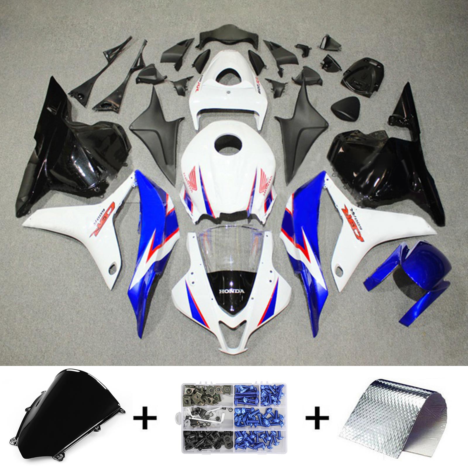 2009-2012 Honda CBR600RR F5 Fairing Kit Bodywork Plastic ABS