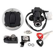 Ignition Barrel Seat Lock Fuel Cap Key Set For Kawasaki Z 500 Ninja 500 2024-2026