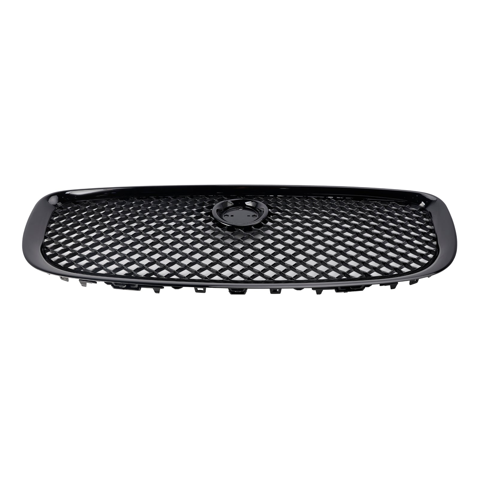 2010-2015 Jaguar XJ Gloss Black Front Bumper Grill Grille