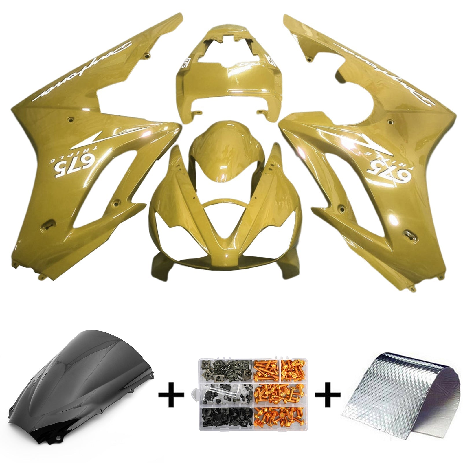 2006-2008 Triumph Daytona 675 Fairing Kit Bodywork Plastic ABS