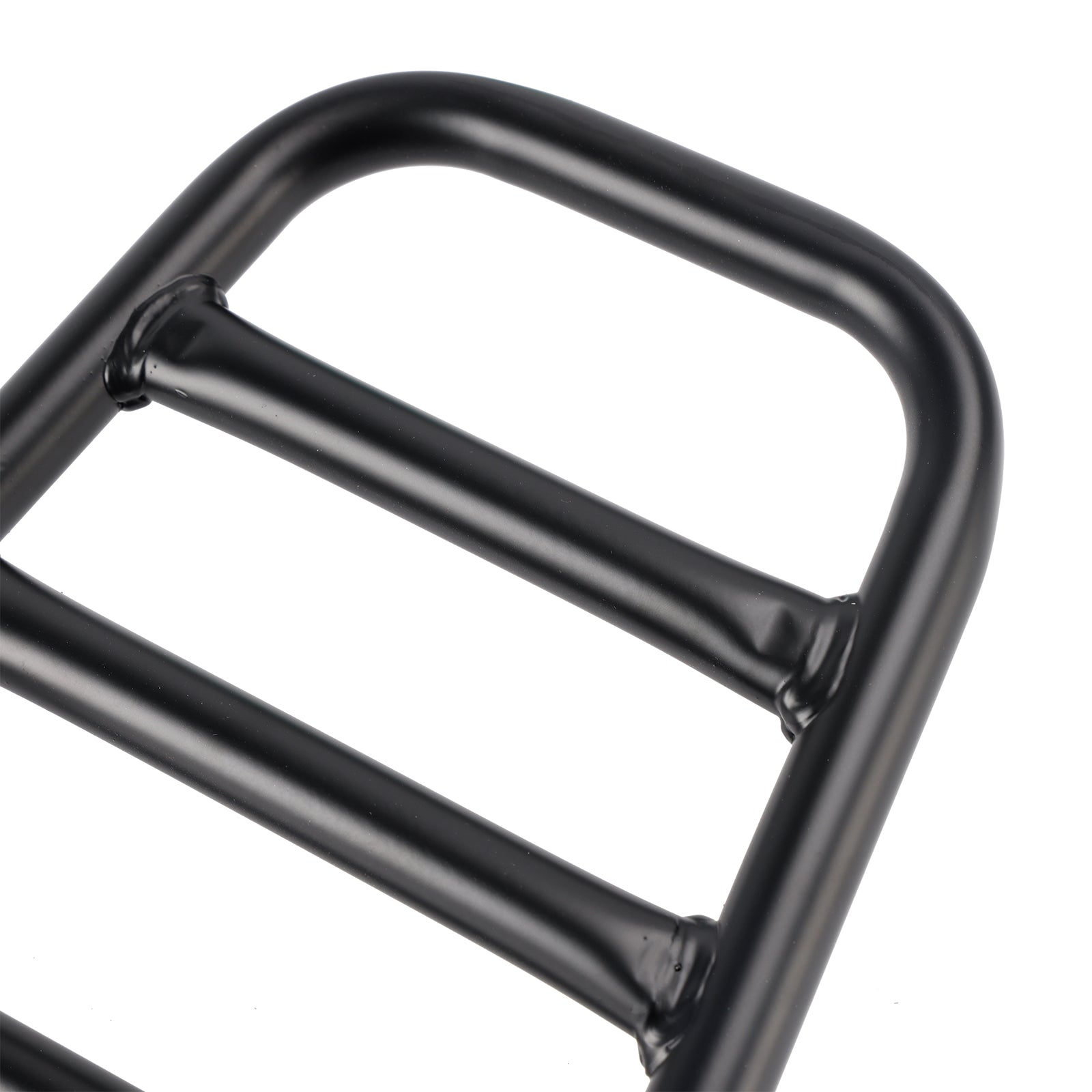 REAR RACK TUBE TYPE TOPCASE CARRIER - BLACK FOR TRIDENT 660 (2021-2025)