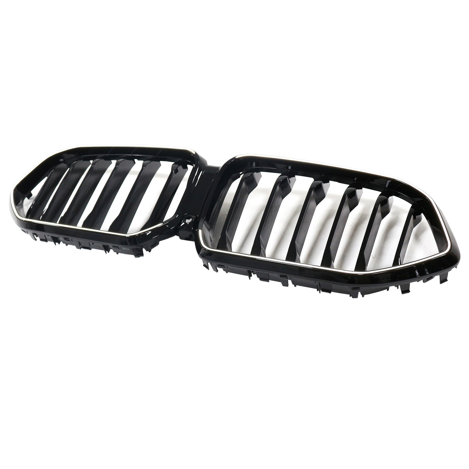 2023-2025 BMW X6 G06 M60i W/Camera Hole Black Front Bumper Grille Grill