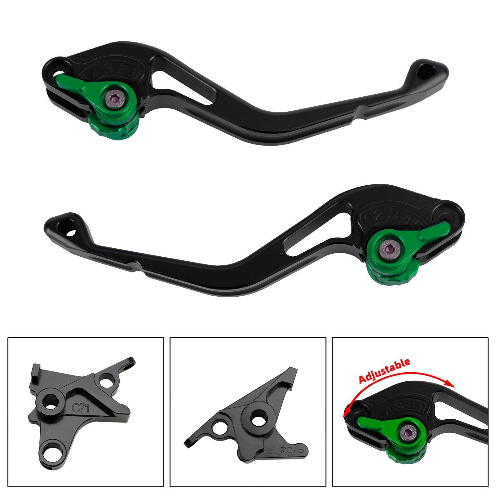 NEW Short Clutch Brake Lever fit for BMW R NINE T /PURE/RACER 2017-2023