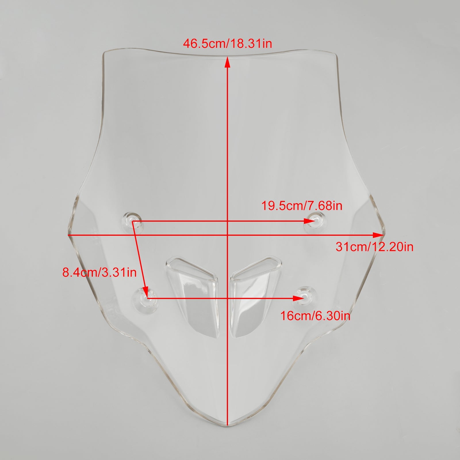 2019-2024 HONDA CB400X/CB500X ABS Motorcycle Windshield WindScreen